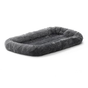 MidWest Deluxe Bolster Pet Bed for Dogs & Cats